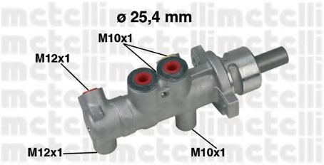 METELLI 05-0415 Главный тормозной цилиндр для OPEL MOVANO (Опель Моvано) METELLI 05-0415 Главный тормозной цилиндр для OPEL MOVANO (Опель Моvано)