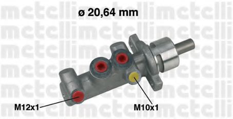 METELLI 05-0416 Главный тормозной цилиндр для RENAULT (Рено) METELLI 05-0416 Главный тормозной цилиндр для RENAULT (Рено)