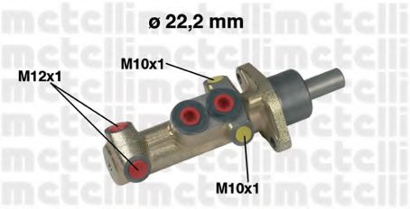 METELLI 05-0417 Главный тормозной цилиндр для RENAULT (Рено) METELLI 05-0417 Главный тормозной цилиндр для RENAULT (Рено)