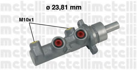 METELLI 05-0529 Главный тормозной цилиндр для LANCIA MUSA (Лансиа/лянча Муса) METELLI 05-0529 Главный тормозной цилиндр для LANCIA MUSA (Лансиа/лянча Муса)
