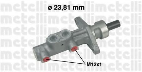 METELLI 05-0577 Главный тормозной цилиндр для VOLVO (Вольво) METELLI 05-0577 Главный тормозной цилиндр для VOLVO (Вольво)