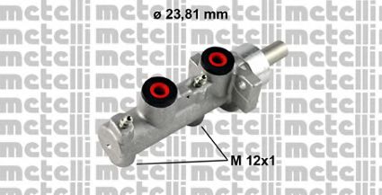 METELLI 05-0600 Главный тормозной цилиндр для VOLKSWAGEN (Фольксваген) METELLI 05-0600 Главный тормозной цилиндр для VOLKSWAGEN (Фольксваген)