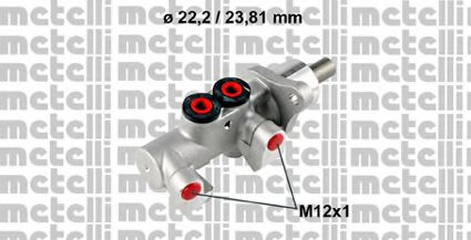 METELLI 05-0769 Главный тормозной цилиндр для BMW (Бмв) METELLI 05-0769 Главный тормозной цилиндр для BMW (Бмв)