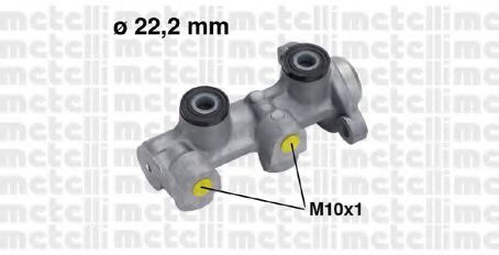 METELLI 05-0511 Главный тормозной цилиндр для DAEWOO (Дэу) METELLI 05-0511 Главный тормозной цилиндр для DAEWOO (Дэу)