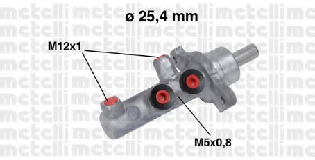 METELLI 05-0569 Главный тормозной цилиндр для OPEL ASTRA H HATCH (Опель Астра н хэтчбек) METELLI 05-0569 Главный тормозной цилиндр для OPEL ASTRA H HATCH (Опель Астра н хэтчбек)
