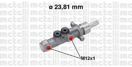 METELLI 05-0572 Главный тормозной цилиндр для OPEL MOVANO (Опель Моvано) METELLI 05-0572 Главный тормозной цилиндр для OPEL MOVANO (Опель Моvано)