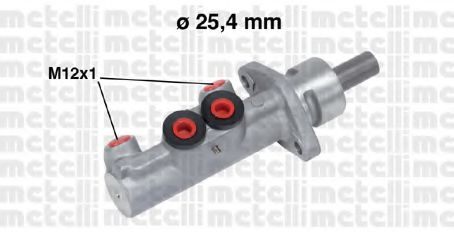 METELLI 05-0605 Главный тормозной цилиндр для VOLKSWAGEN T4 MULTIVAN (Фольксваген Т4 мултиvан) METELLI 05-0605 Главный тормозной цилиндр для VOLKSWAGEN T4 MULTIVAN (Фольксваген Т4 мултиvан)