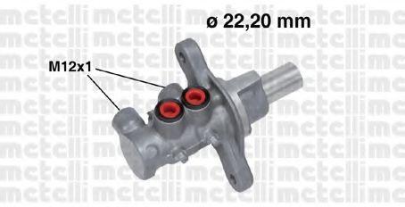 METELLI 05-0674 Главный тормозной цилиндр для автомобилей с ESP для FIAT GRANDE PUNTO (Фиат Гранде пунто) METELLI 05-0674 Главный тормозной цилиндр для автомобилей с ESP для FIAT GRANDE PUNTO (Фиат Гранде пунто)