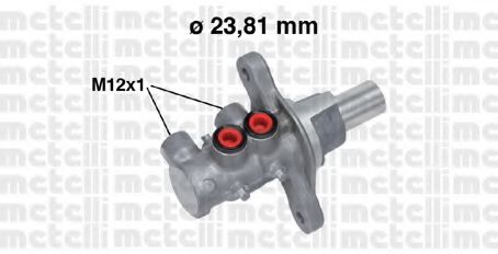 METELLI 05-0700 Главный тормозной цилиндр для OPEL CORSA E (Опель Корса е) METELLI 05-0700 Главный тормозной цилиндр для OPEL CORSA E (Опель Корса е)