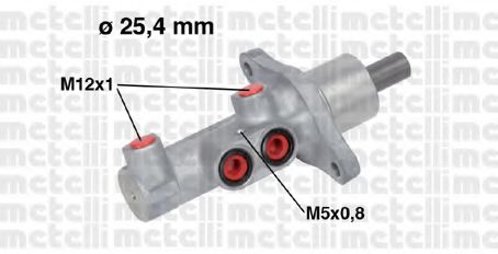 METELLI 05-0718 Главный тормозной цилиндр для FORD (Форд) METELLI 05-0718 Главный тормозной цилиндр для FORD (Форд)