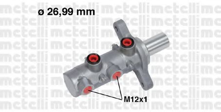 METELLI 05-0729 Главный тормозной цилиндр для FIAT DUCATO (Фиат Дукато) METELLI 05-0729 Главный тормозной цилиндр для FIAT DUCATO (Фиат Дукато)