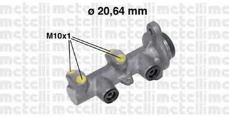 METELLI 05-0737 Главный тормозной цилиндр для SUZUKI ALTO (Сузуки Алто) METELLI 05-0737 Главный тормозной цилиндр для SUZUKI ALTO (Сузуки Алто)