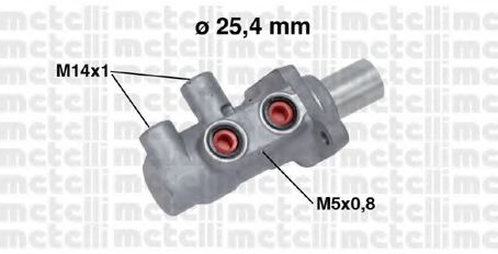 METELLI 05-0747 Главный тормозной цилиндр для FORD MONDEO IV (Форд Мондео 4) METELLI 05-0747 Главный тормозной цилиндр для FORD MONDEO IV (Форд Мондео 4)
