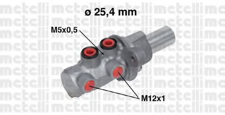 METELLI 05-0754 Главный тормозной цилиндр для FORD (Форд) METELLI 05-0754 Главный тормозной цилиндр для FORD (Форд)