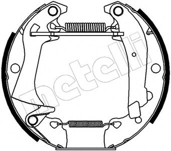 METELLI 51-0015 Тормозные колодоки для RENAULT ESPACE I (Рено Эспаcэ и) METELLI 51-0015 Тормозные колодоки для RENAULT ESPACE I (Рено Эспаcэ и)