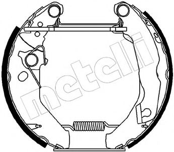 METELLI 51-0027 Тормозные колодоки для FORD FIESTA (Форд Фиэста) METELLI 51-0027 Тормозные колодоки для FORD FIESTA (Форд Фиэста)