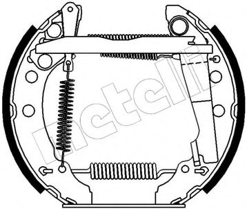METELLI 51-0028 Тормозные колодоки для VOLKSWAGEN SCIROCCO (Фольксваген Сcироccо) METELLI 51-0028 Тормозные колодоки для VOLKSWAGEN SCIROCCO (Фольксваген Сcироccо)