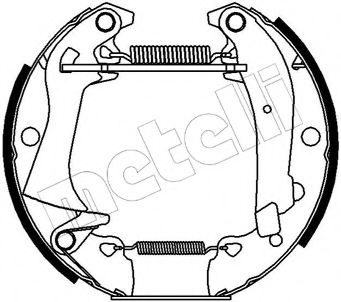 METELLI 51-0041 Тормозные колодоки для PEUGEOT 305 II (Пежо 305 2) METELLI 51-0041 Тормозные колодоки для PEUGEOT 305 II (Пежо 305 2)