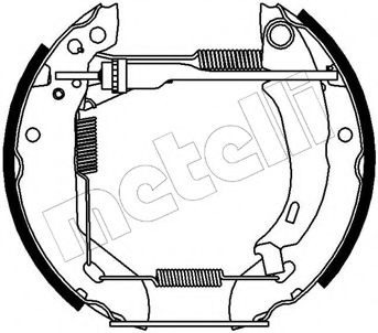 METELLI 51-0054 Тормозные колодоки для CITROËN ZX (CитроËн Зх) METELLI 51-0054 Тормозные колодоки для CITROËN ZX (CитроËн Зх)
