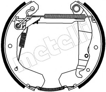METELLI 51-0080 Тормозные колодоки для OPEL CORSA A (Опель Cорса а) METELLI 51-0080 Тормозные колодоки для OPEL CORSA A (Опель Cорса а)