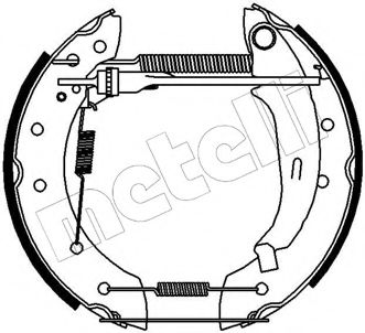METELLI 51-0095 Тормозные колодоки для RENAULT TONDAR 90 I (Рено Тондар 90 и) METELLI 51-0095 Тормозные колодоки для RENAULT TONDAR 90 I (Рено Тондар 90 и)