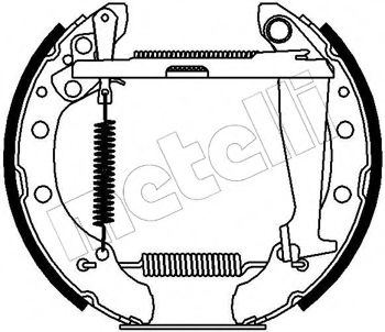 METELLI 51-0125 Тормозные колодоки для SKODA (Шкода) METELLI 51-0125 Тормозные колодоки для SKODA (Шкода)