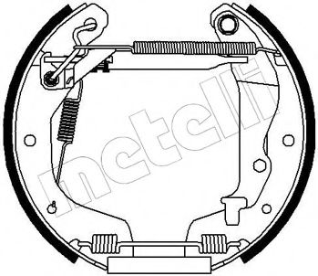 METELLI 51-0196 Тормозные колодоки 