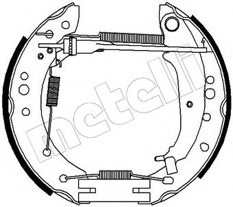 METELLI 51-0214 Тормозные колодоки для MITSUBISHI COLT VI (Митсубиши/митсубиси Кольт 6) METELLI 51-0214 Тормозные колодоки для MITSUBISHI COLT VI (Митсубиши/митсубиси Кольт 6)