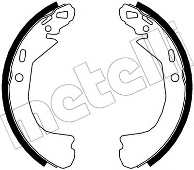 METELLI 53-0551 Тормозные колодоки для BUICK PARK AVENUE (Бьюик Парк аvэнуэ)