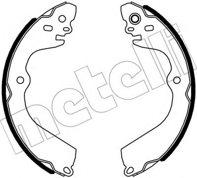 METELLI 53-0610 Тормозные колодоки для NISSAN NV200 / EVALIA (Ниссан Нv200 / эvалиа)