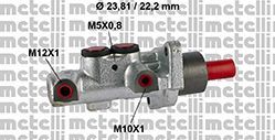 METELLI 05-0552 Главный тормозной цилиндр для BMW (Бмв) METELLI 05-0552 Главный тормозной цилиндр для BMW (Бмв)