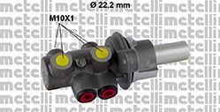 METELLI 05-0807 Главный тормозной цилиндр для FIAT LINEA (Фиат Линэа) METELLI 05-0807 Главный тормозной цилиндр для FIAT LINEA (Фиат Линэа)