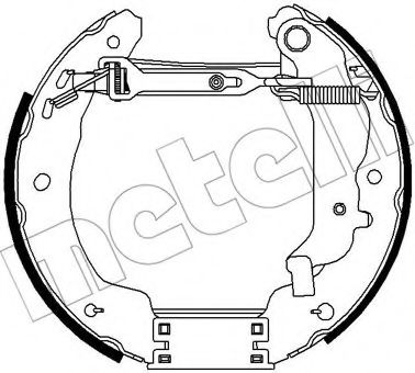 METELLI 51-0269 Тормозные колодоки для NISSAN PRIMERA (Ниссан Примера) METELLI 51-0269 Тормозные колодоки для NISSAN PRIMERA (Ниссан Примера)