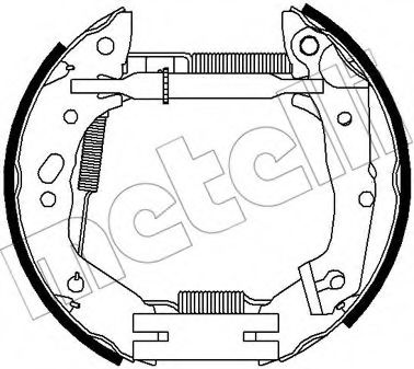 METELLI 51-0316 Тормозные колодоки для HYUNDAI EXCEL (Хендай Эxcэл) METELLI 51-0316 Тормозные колодоки для HYUNDAI EXCEL (Хендай Эxcэл)