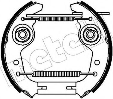 METELLI 51-0348 Тормозные колодоки для FIAT STRADA II (Фиат Страда 2) METELLI 51-0348 Тормозные колодоки для FIAT STRADA II (Фиат Страда 2)