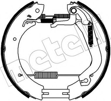 METELLI 51-0352 Тормозные колодоки для RENAULT MASTER I (Рено Мастэр и) METELLI 51-0352 Тормозные колодоки для RENAULT MASTER I (Рено Мастэр и)