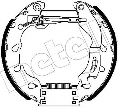 METELLI 51-0355 Тормозные колодоки для FIAT 500 C (Фиат 500 c) METELLI 51-0355 Тормозные колодоки для FIAT 500 C (Фиат 500 c)