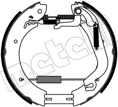 METELLI 51-0359 Тормозные колодоки для FORD GRANADA (Форд Гранада) METELLI 51-0359 Тормозные колодоки для FORD GRANADA (Форд Гранада)