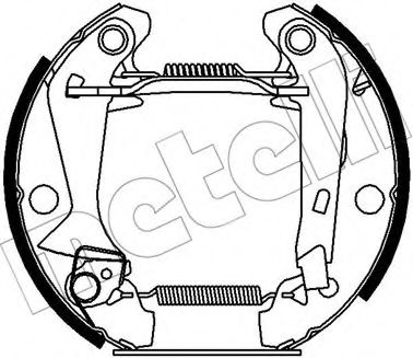 METELLI 51-0374 Тормозные колодоки 