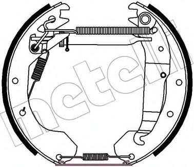 METELLI 51-0445 Тормозные колодоки для OPEL MANTA B CC (Опель Манта б cc) METELLI 51-0445 Тормозные колодоки для OPEL MANTA B CC (Опель Манта б cc)