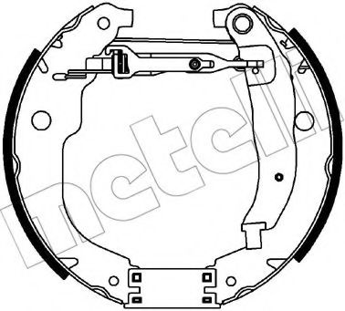 METELLI 51-0448 Тормозные колодоки для PEUGEOT 207 (Пежо 207) METELLI 51-0448 Тормозные колодоки для PEUGEOT 207 (Пежо 207)