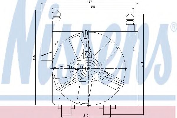 NISSENS 85056 Вентилятор, охлаждение двигателя для FORD FIESTA (Форд Фиэста) NISSENS 85056 Вентилятор, охлаждение двигателя для FORD FIESTA (Форд Фиэста)