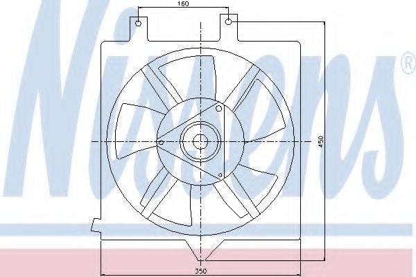 NISSENS 85281 Вентилятор, охлаждение двигателя для NISSAN PRIMERA (Ниссан Примера) NISSENS 85281 Вентилятор, охлаждение двигателя для NISSAN PRIMERA (Ниссан Примера)