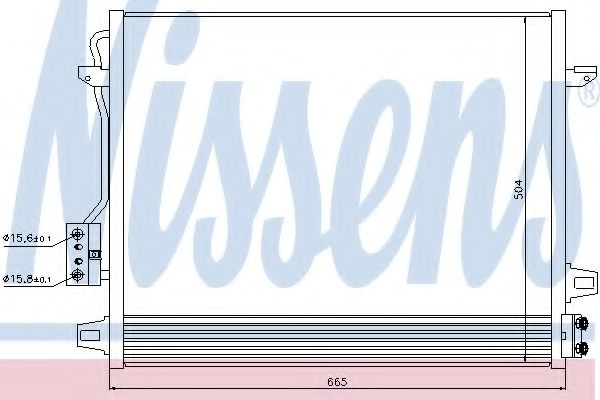 NISSENS 940098 Конденсатор, кондиционер для CHRYSLER GRAND VOYAGER V (Крайслер Гранд вояджер 5) NISSENS 940098 Конденсатор, кондиционер для CHRYSLER GRAND VOYAGER V (Крайслер Гранд вояджер 5)