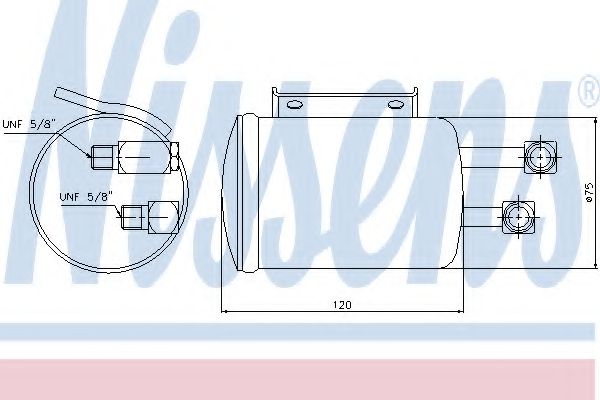 NISSENS 95106 Осушитель, кондиционер для VOLKSWAGEN JETTA II (Фольксваген Жэтта 2) NISSENS 95106 Осушитель, кондиционер для VOLKSWAGEN JETTA II (Фольксваген Жэтта 2)