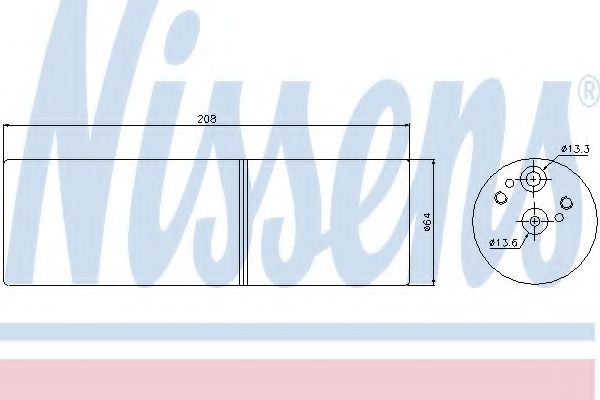 NISSENS 95231 Осушитель, кондиционер для MERCEDES-BENZ ATEGO (Мэрcэдэс-бэнз Атэго) NISSENS 95231 Осушитель, кондиционер для MERCEDES-BENZ ATEGO (Мэрcэдэс-бэнз Атэго)