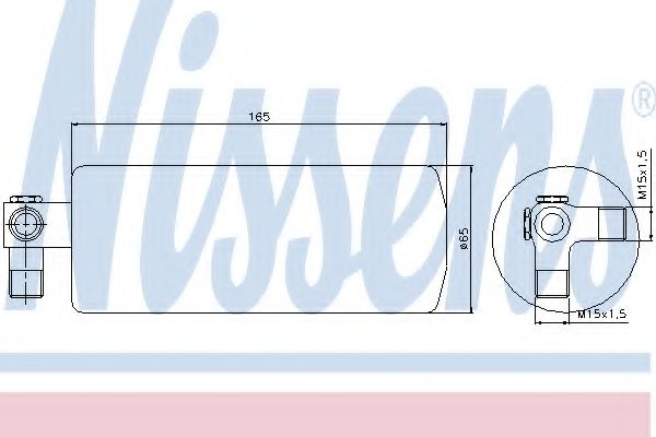 NISSENS 95095 Осушитель, кондиционер для HONDA ACCORD V (Хонда Аккорд 5) NISSENS 95095 Осушитель, кондиционер для HONDA ACCORD V (Хонда Аккорд 5)
