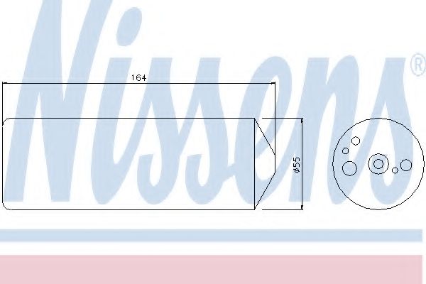 NISSENS 95067 Осушитель, кондиционер для HONDA CIVIC V (Хонда Цивик 5) NISSENS 95067 Осушитель, кондиционер для HONDA CIVIC V (Хонда Цивик 5)