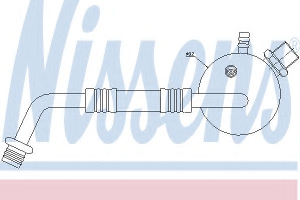 NISSENS 95389 Осушитель, кондиционер для LINCOLN NAVIGATOR (Линcолн Наvигатор) NISSENS 95389 Осушитель, кондиционер для LINCOLN NAVIGATOR (Линcолн Наvигатор)