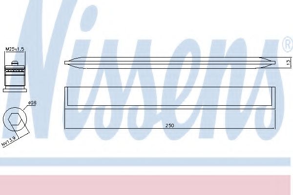 NISSENS 95450 Осушитель, кондиционер для AUDI A5 (Ауди А5) NISSENS 95450 Осушитель, кондиционер для AUDI A5 (Ауди А5)